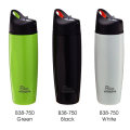 Stainless Steel Single Wall Sports Bottle with Straw